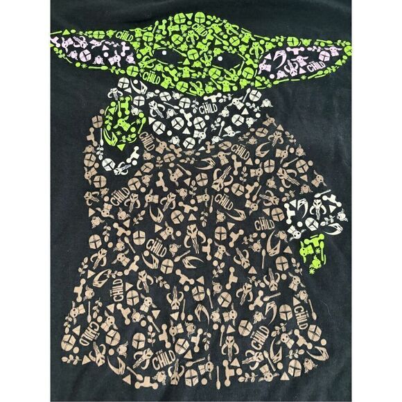 STAR WARS Mandalorian Child Things Grogu Baby Yoda t shirt - Picture 3 of 4